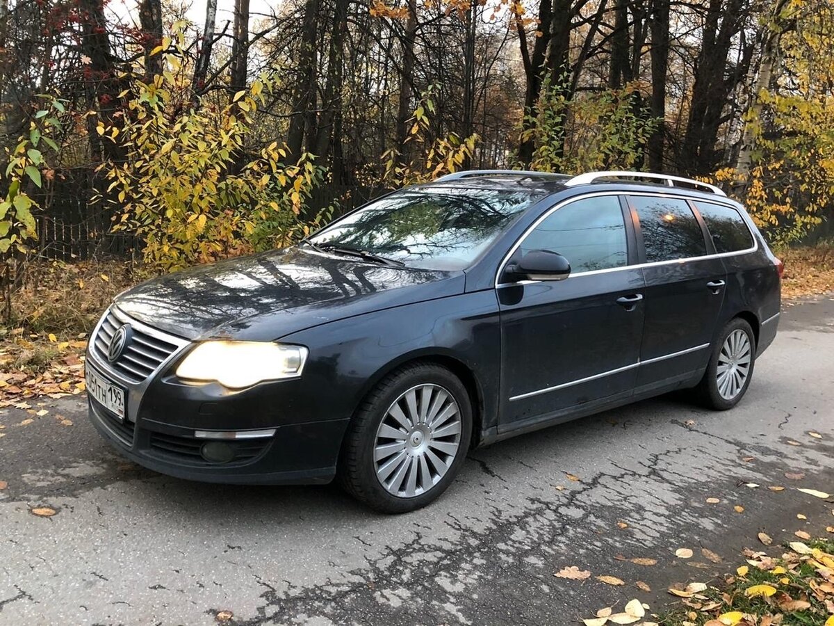 Дизельный пассат. Volkswagen Passat 2007 белый